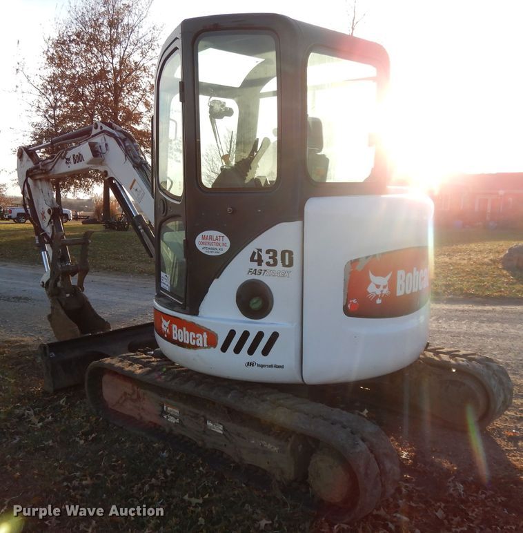 image for item DE2540 2005 Bobcat 430HAG ZHS  mini excavator