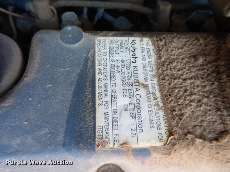 image for item DE2540 2005 Bobcat 430HAG ZHS  mini excavator