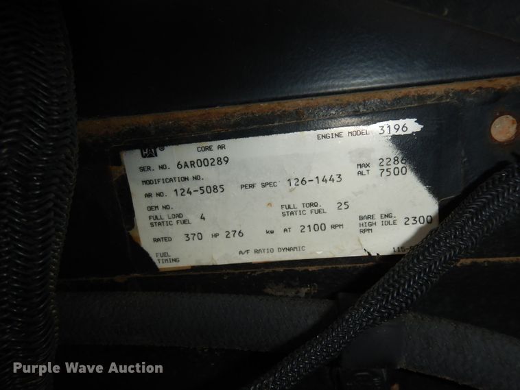 image for item DE2541 1996 Caterpillar Challenger 85D  tractor