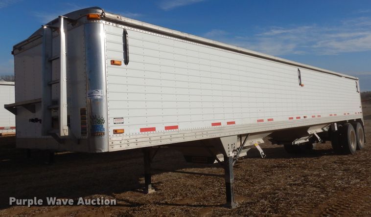 image for item DE2551 2008 Timpte Super Hopper double hopper bottom grain trailer