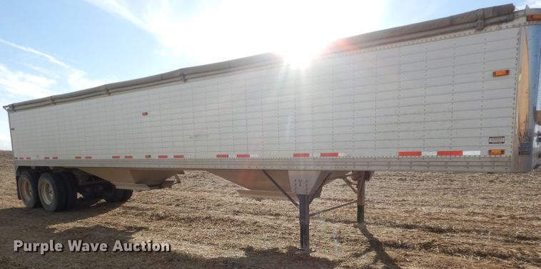 image for item DE2551 2008 Timpte Super Hopper double hopper bottom grain trailer