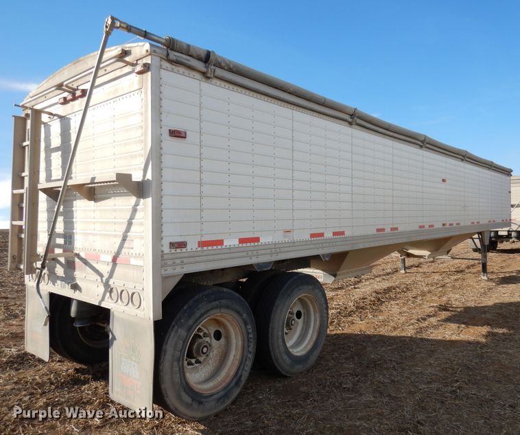 image for item DE2551 2008 Timpte Super Hopper double hopper bottom grain trailer