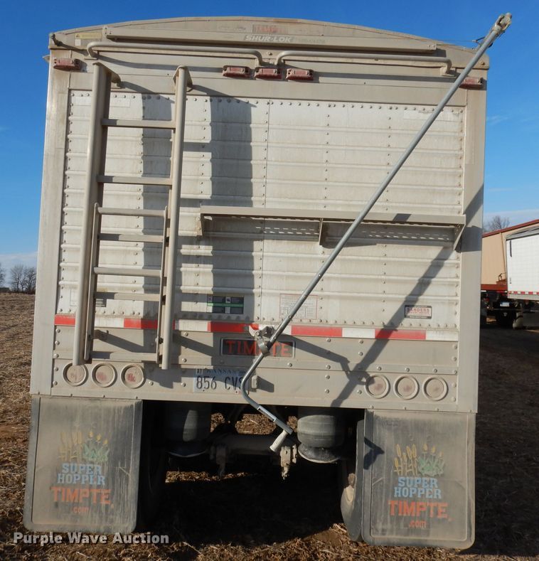 image for item DE2551 2008 Timpte Super Hopper double hopper bottom grain trailer