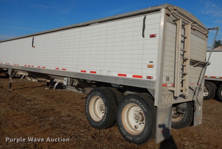 image for item DE2551 2008 Timpte Super Hopper double hopper bottom grain trailer