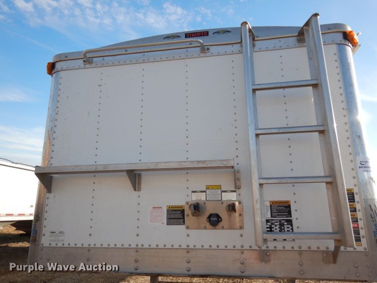 image for item DE2551 2008 Timpte Super Hopper double hopper bottom grain trailer