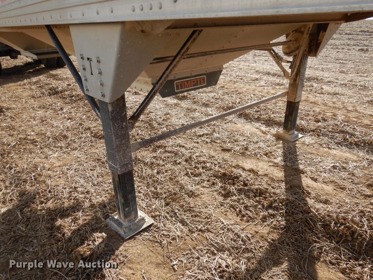 image for item DE2551 2008 Timpte Super Hopper double hopper bottom grain trailer