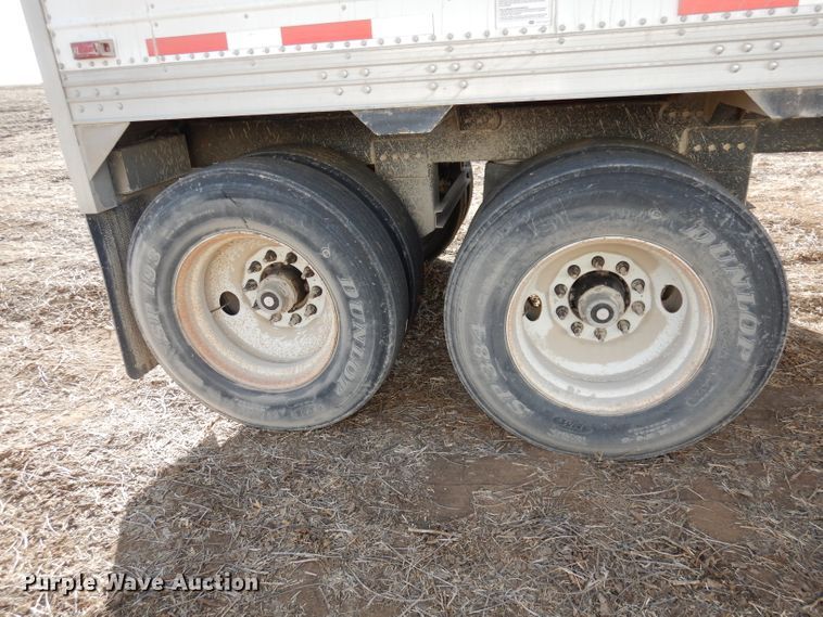image for item DE2551 2008 Timpte Super Hopper double hopper bottom grain trailer