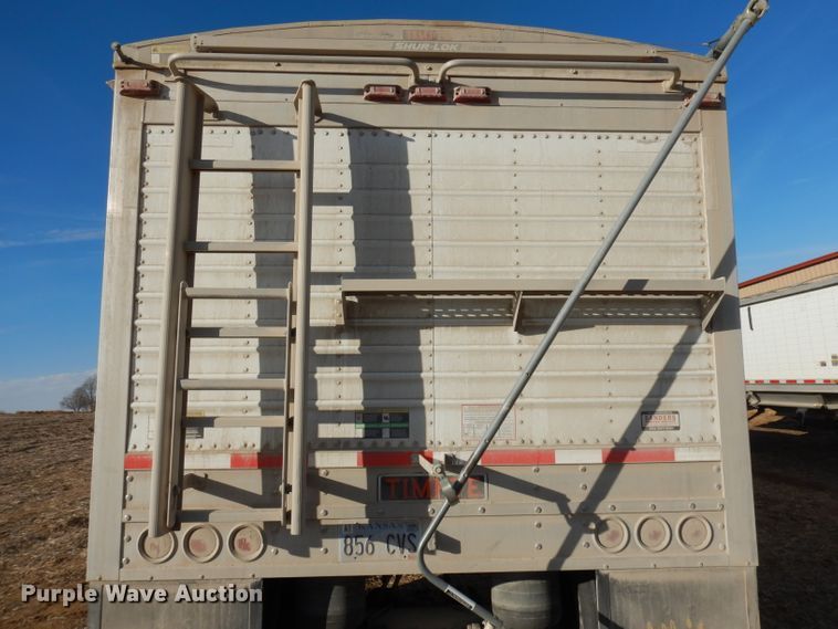 image for item DE2551 2008 Timpte Super Hopper double hopper bottom grain trailer