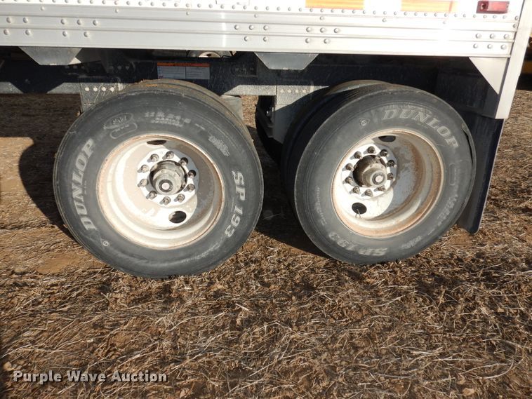 image for item DE2551 2008 Timpte Super Hopper double hopper bottom grain trailer