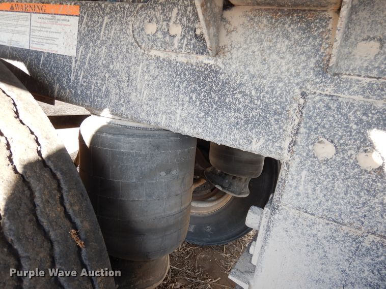 image for item DE2551 2008 Timpte Super Hopper double hopper bottom grain trailer