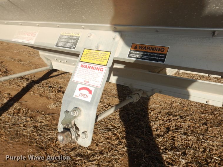 image for item DE2551 2008 Timpte Super Hopper double hopper bottom grain trailer