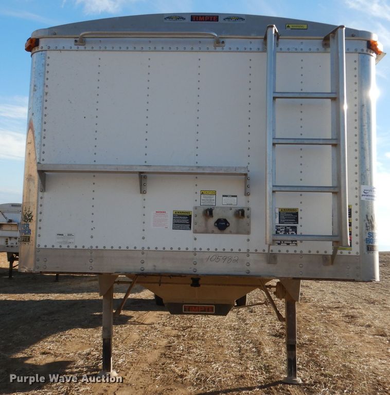 image for item DE2552 2005 Timpte Super Hopper double hopper bottom grain trailer