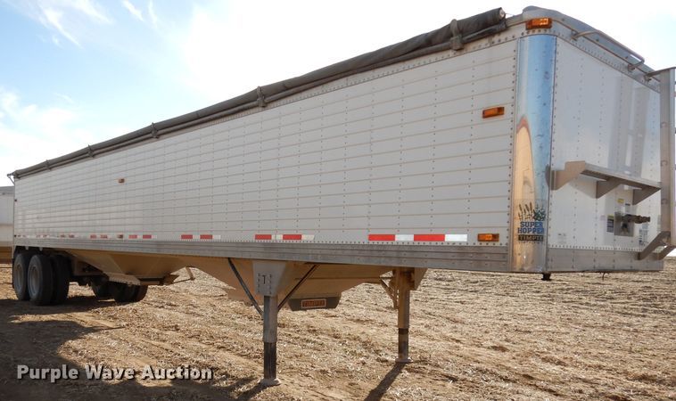 image for item DE2552 2005 Timpte Super Hopper double hopper bottom grain trailer