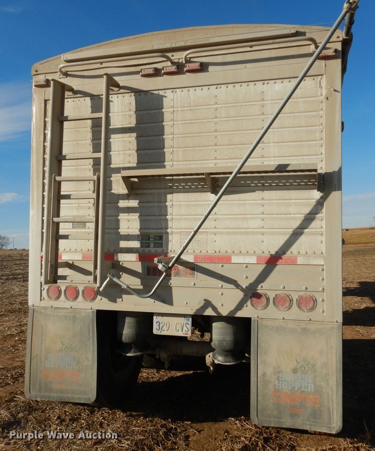image for item DE2552 2005 Timpte Super Hopper double hopper bottom grain trailer