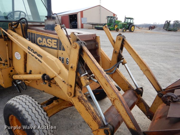 image for item DE2557 1985 Case 580SE Construction King  backhoe