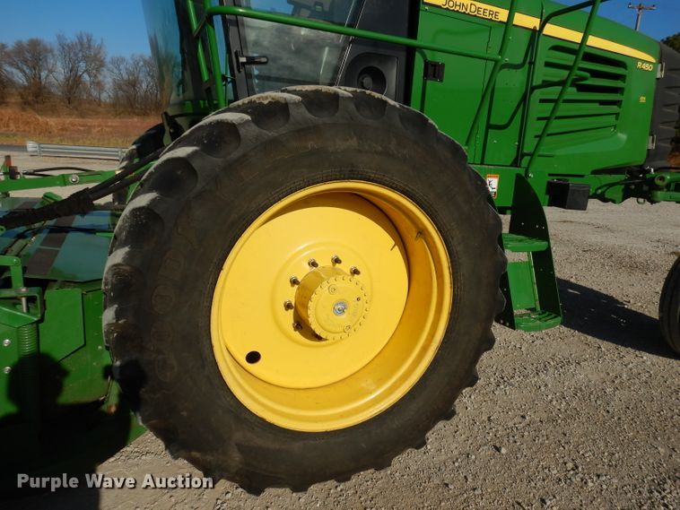 image for item DE2569 2013 John Deere R450  windrower
