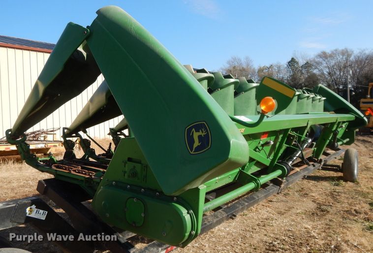 image for item DE2576 2007 John Deere 1293 corn head