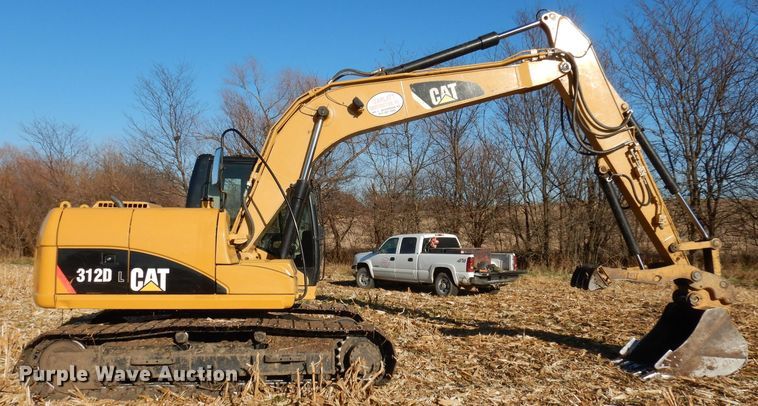 image for item DE2581 2008 Caterpillar 312D L  excavator