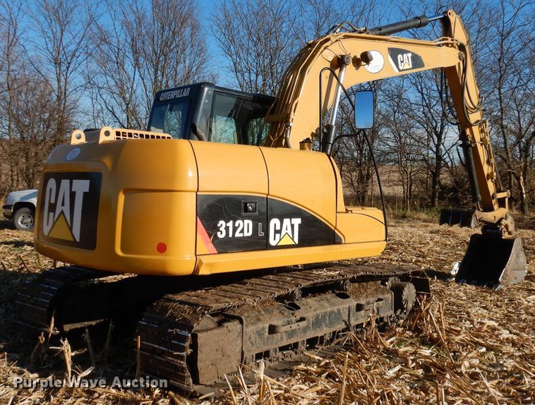 image for item DE2581 2008 Caterpillar 312D L  excavator