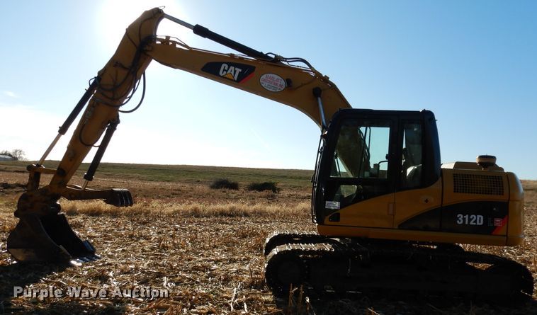 image for item DE2581 2008 Caterpillar 312D L  excavator