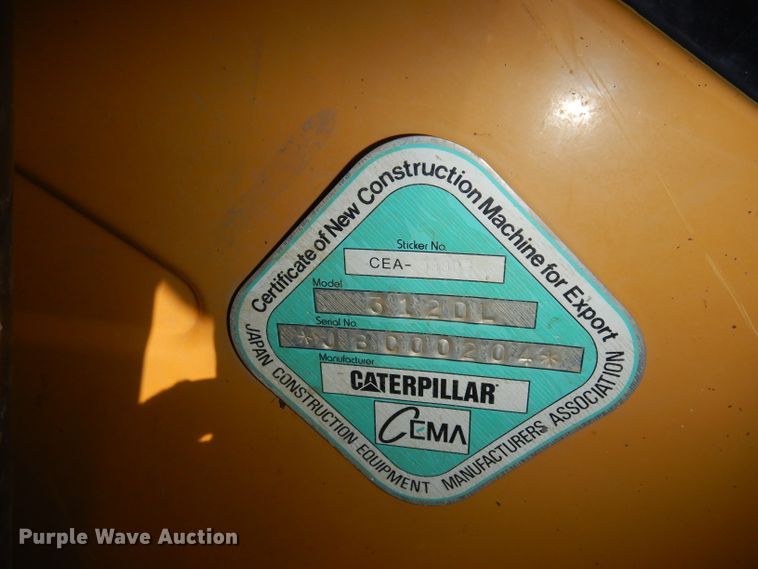 image for item DE2581 2008 Caterpillar 312D L  excavator