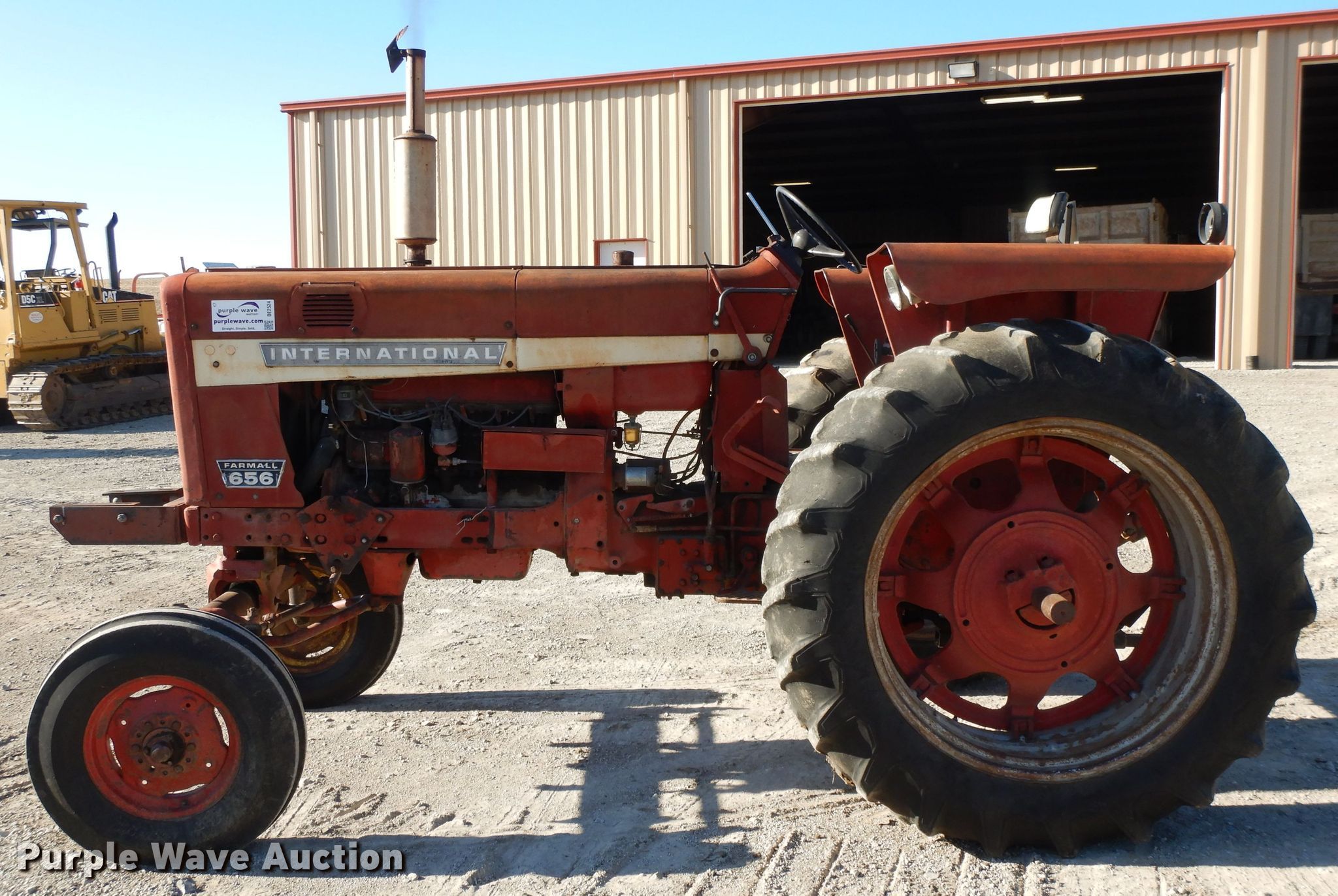 Farmall 656 tractor in Atchison, KS Item DE2524 sold Purple Wave