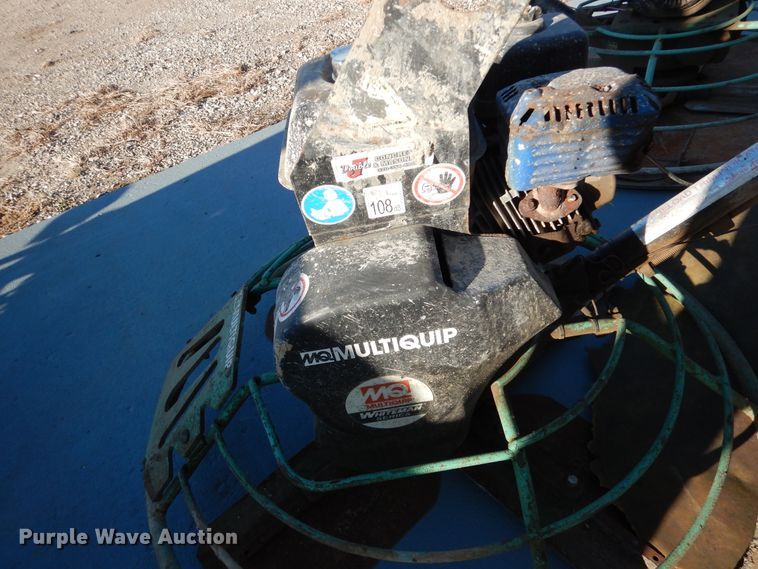 image for item AF9918 Multiquip trowel