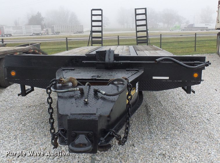 image for item DC2865 2008 Kaufman equipment trailer