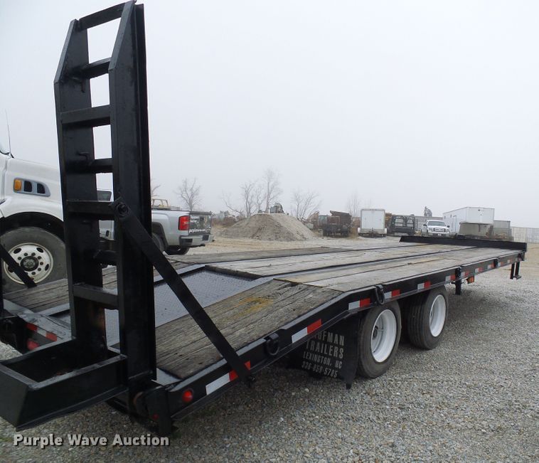 image for item DC2865 2008 Kaufman equipment trailer