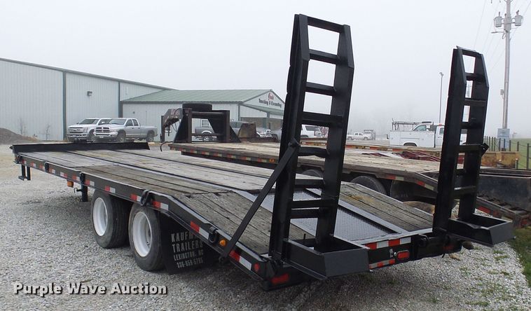 image for item DC2865 2008 Kaufman equipment trailer