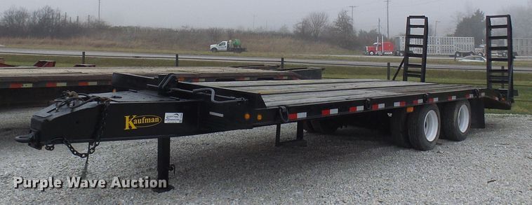 image for item DC2865 2008 Kaufman equipment trailer