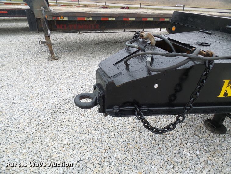 image for item DC2865 2008 Kaufman equipment trailer