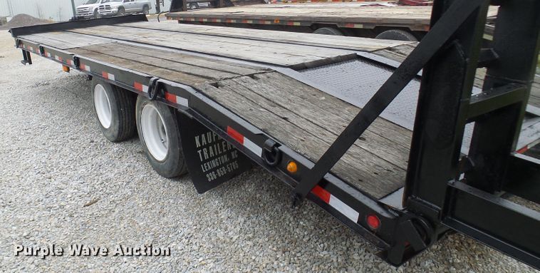 image for item DC2865 2008 Kaufman equipment trailer