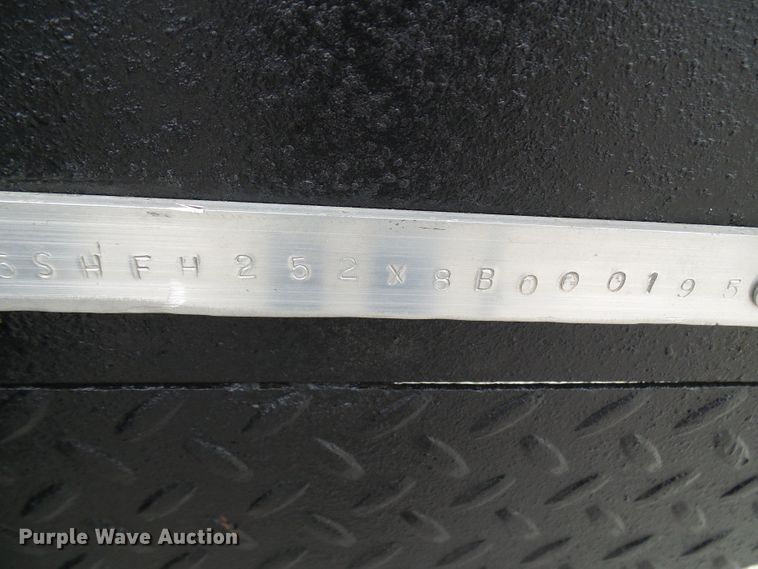 image for item DC2865 2008 Kaufman equipment trailer