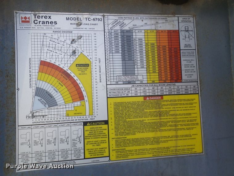 image for item DC2871 2003 Sterling L9500  crane truck