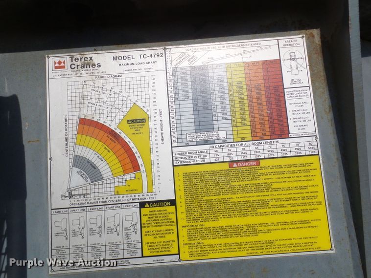 image for item DC2871 2003 Sterling L9500  crane truck
