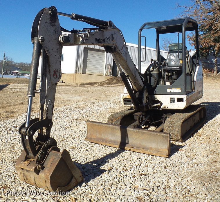 image for item DG2138 2007 Bobcat 331G  mini excavator