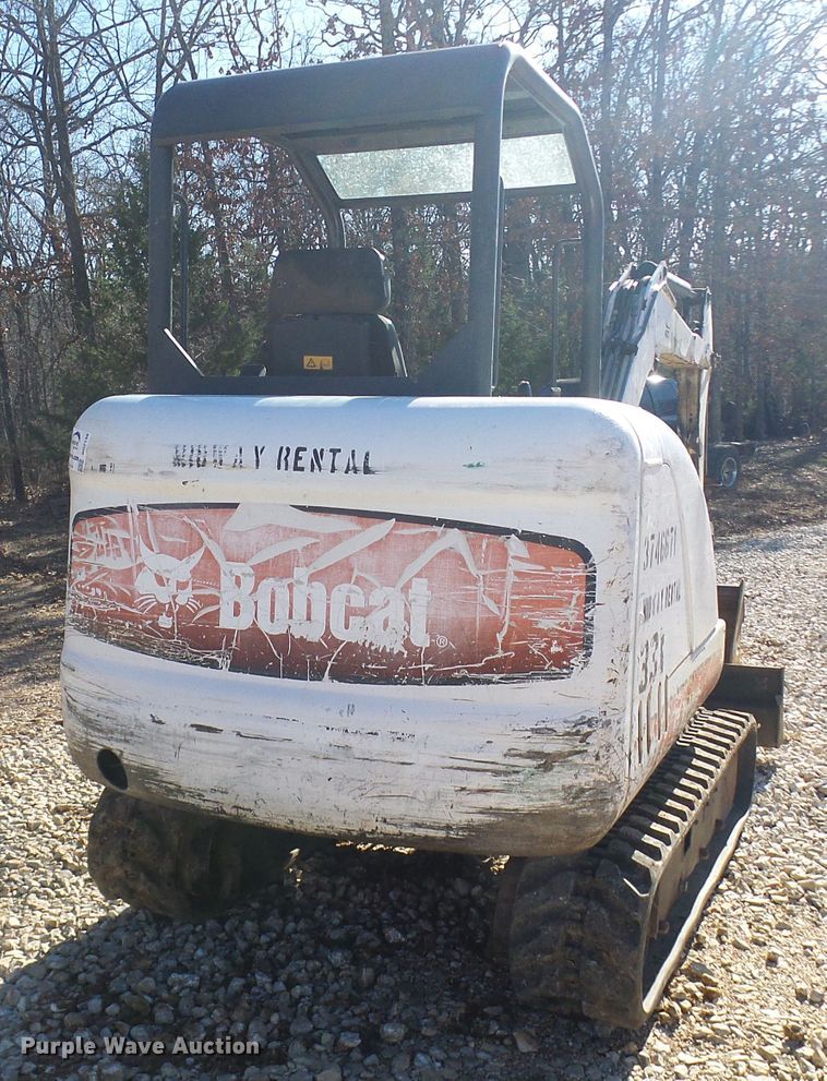 image for item DG2138 2007 Bobcat 331G  mini excavator
