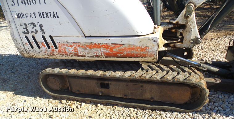 image for item DG2138 2007 Bobcat 331G  mini excavator