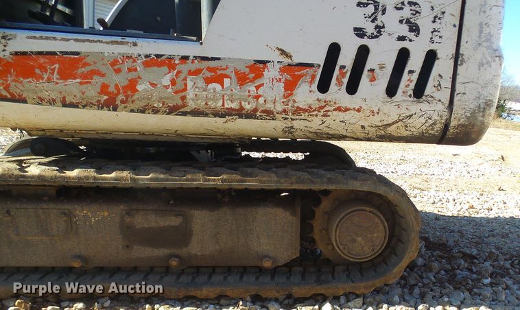 image for item DG2138 2007 Bobcat 331G  mini excavator