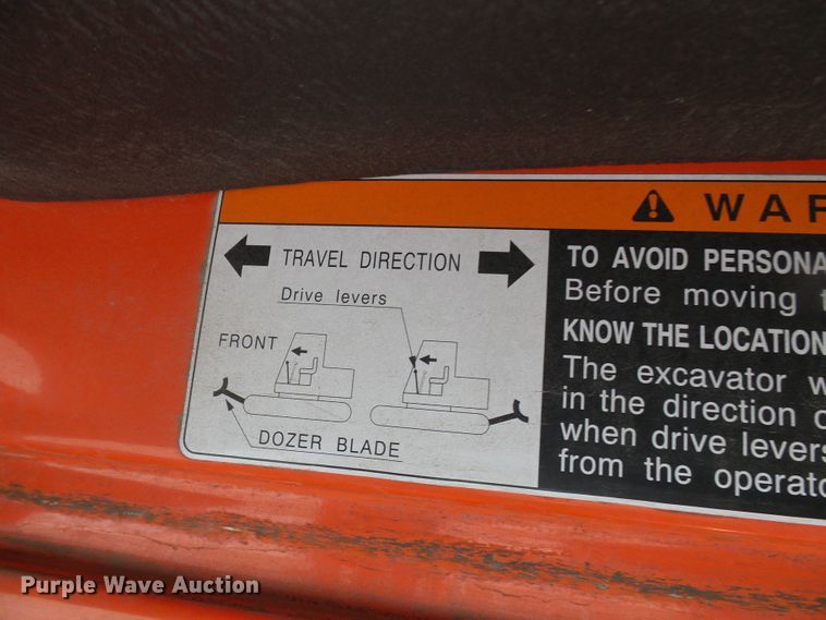 image for item DG2155 2006 Kubota KX161-3SS  mini excavator