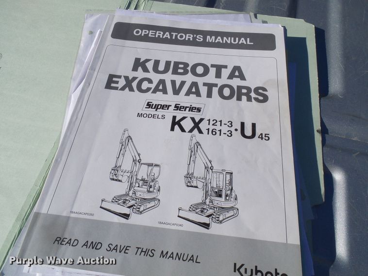 image for item DG2155 2006 Kubota KX161-3SS  mini excavator