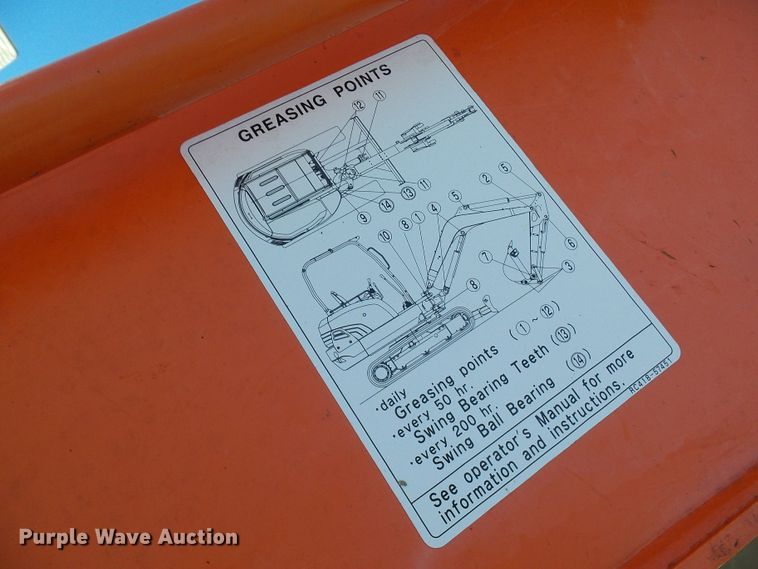 image for item DG2155 2006 Kubota KX161-3SS  mini excavator