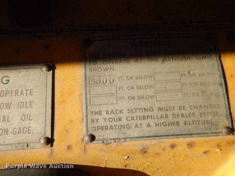 image for item DG4668 1965 Caterpillar 619  elevating scraper