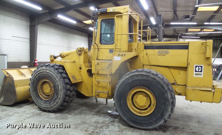 image for item DG8398 1987 Caterpillar 966D  wheel loader