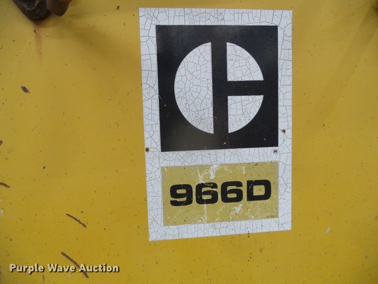 image for item DG8398 1987 Caterpillar 966D  wheel loader