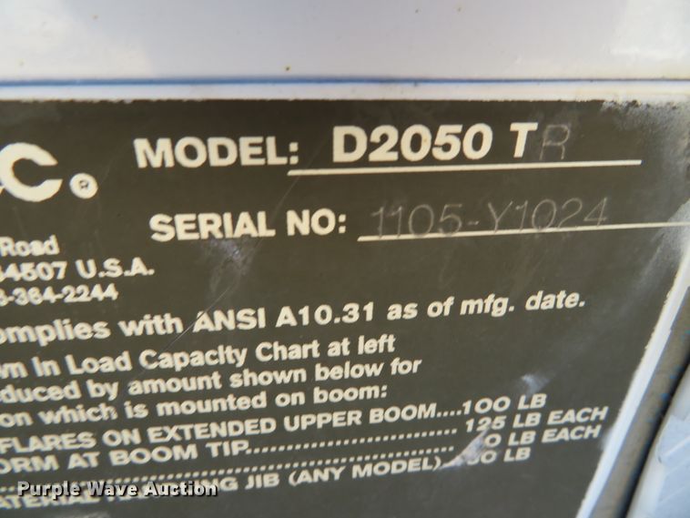 image for item DH0541 2006 Freightliner Business Class M2  digger derrick truck