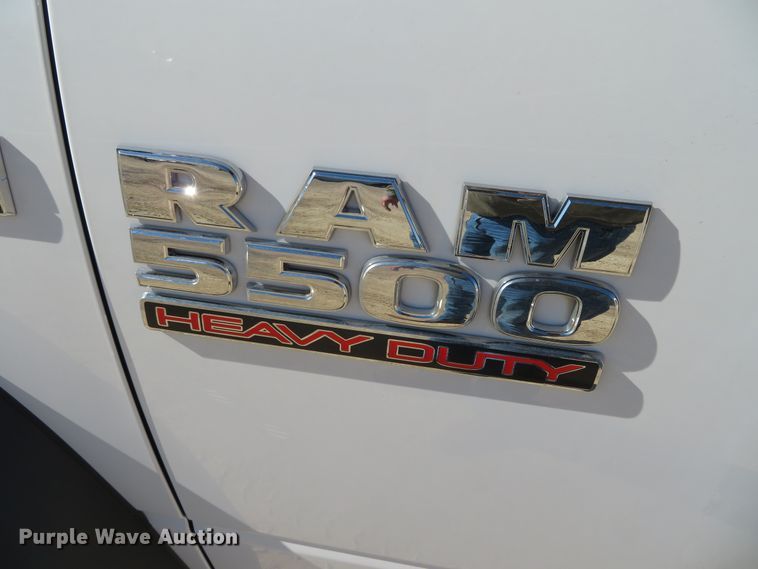 image for item DH0542 2015 Dodge Ram 5500  bucket truck