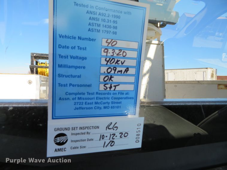 image for item DH0542 2015 Dodge Ram 5500  bucket truck