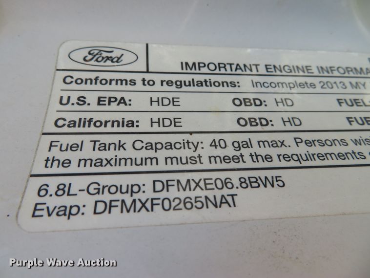 image for item DH0544 2013 Ford F550 Super Duty  bucket truck